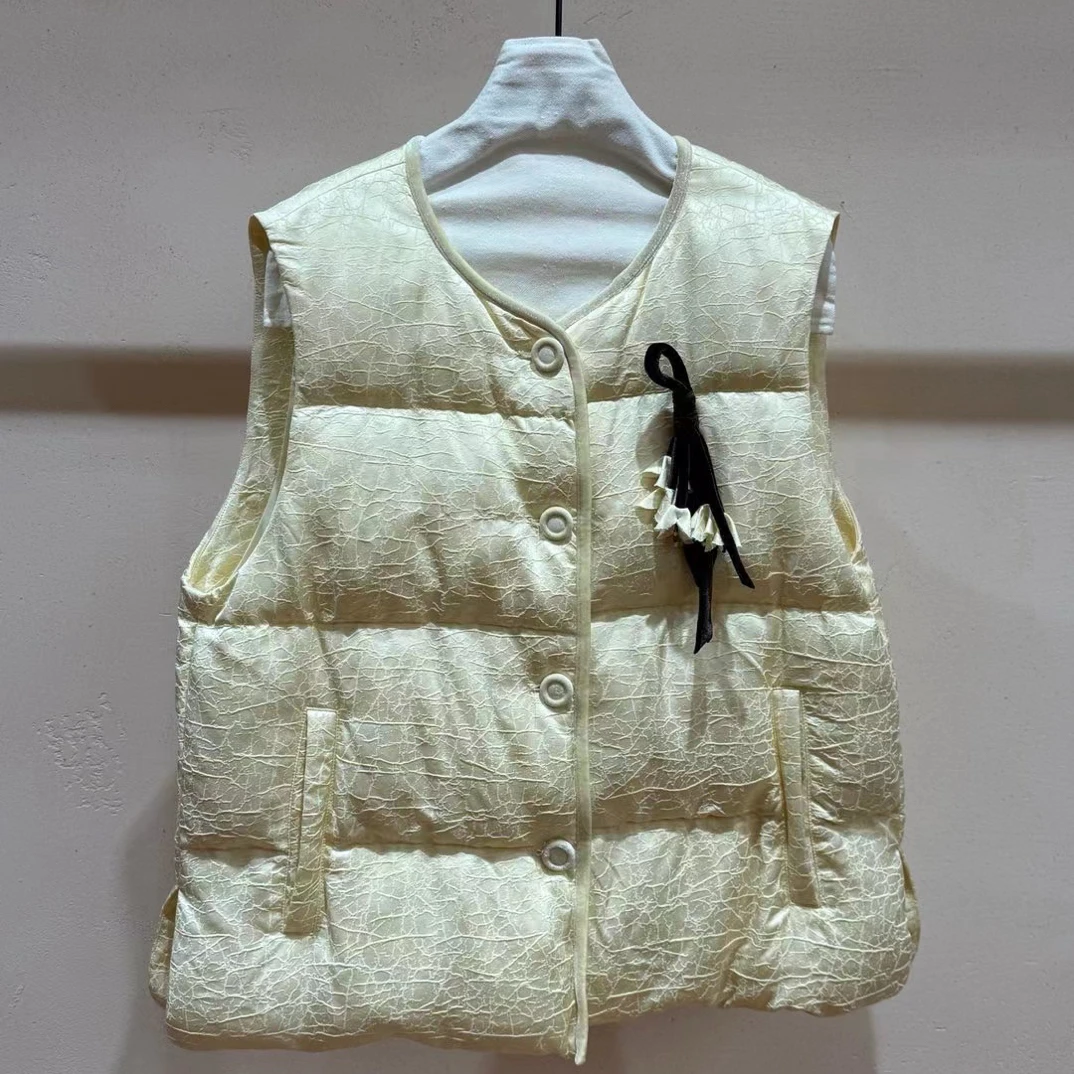 【H+】2025秋冬新款小众设计款马甲（67110）NO退NO换