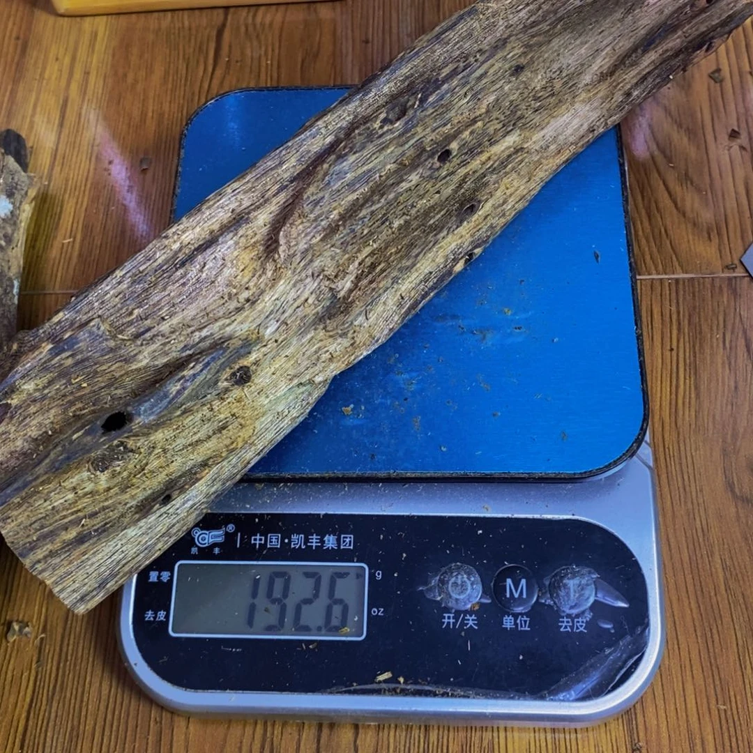 小***飞沉香碎屑沉香白棋母树虫漏192克