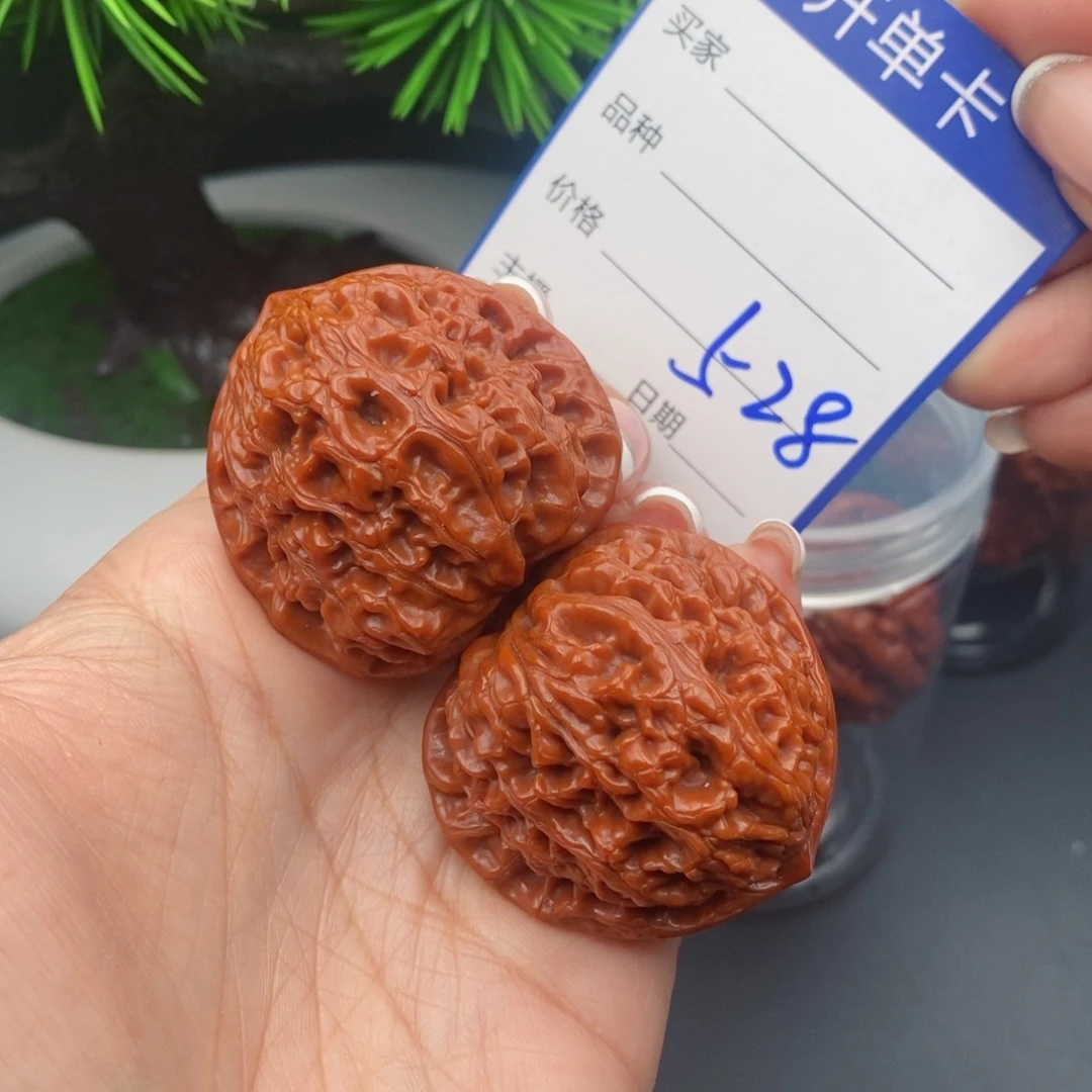 文玩核桃把件41水龙纹528