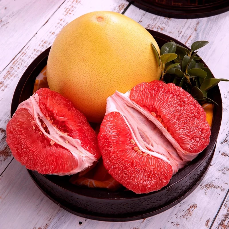 【顺丰包邮】梅州红心蜜柚红肉柚三红柚子5斤当季新鲜水果香甜多汁