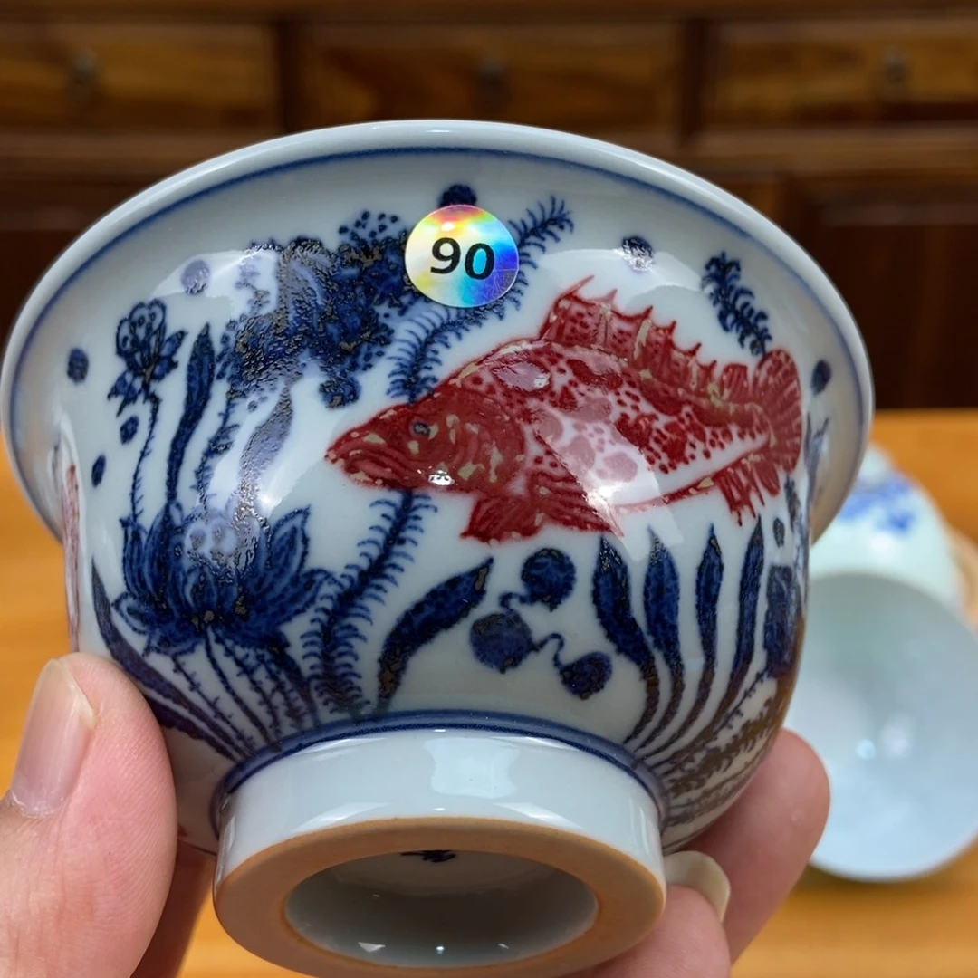 手绘茶具现在制品