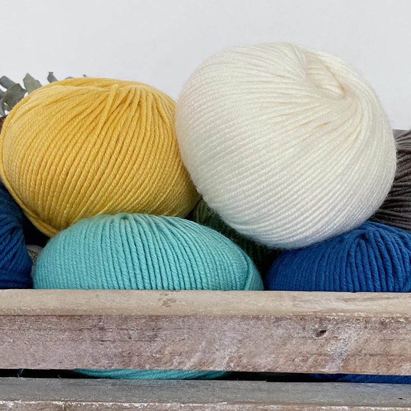 蛮子哥暖暖毛线手工编织美利奴纯羊毛线手工diy织围巾宝宝毛衣线