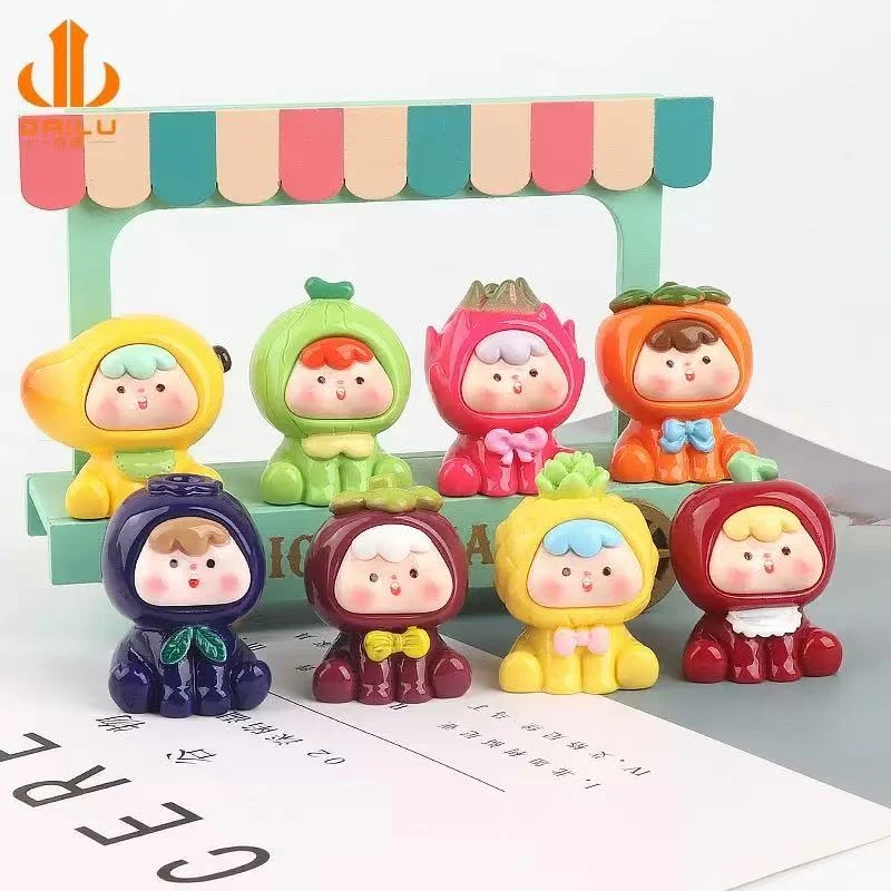 新款第四代水果崽崽，DIY摆件