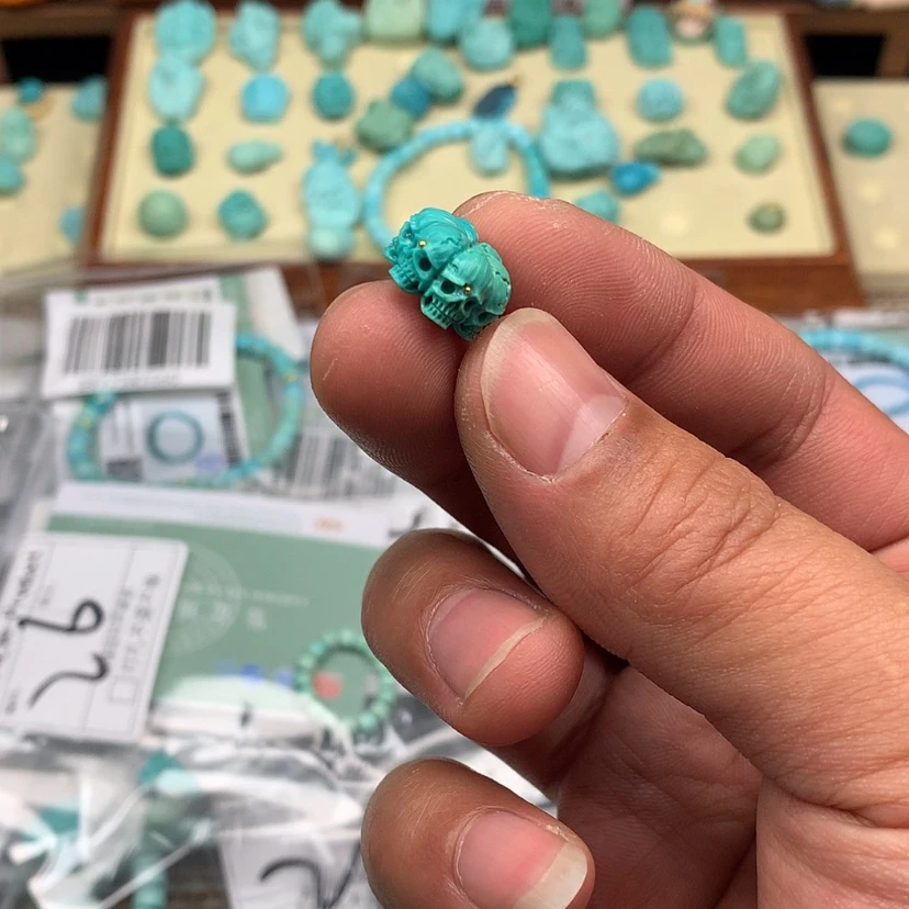 【闪购商品】绿松石颈饰未镶嵌29