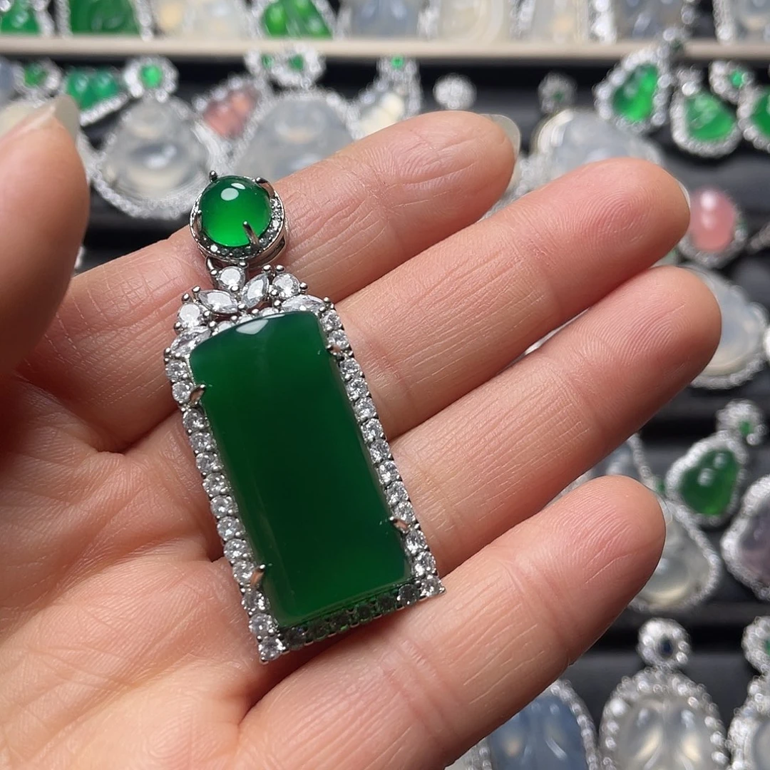 玛瑙/玉髓合金挂件