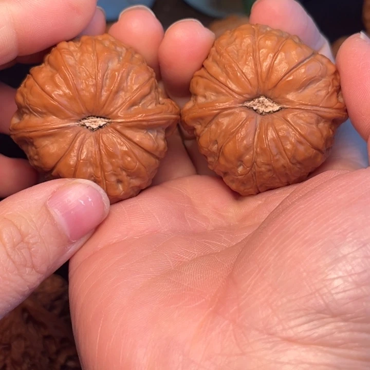 文玩核桃把件南瓜墩43