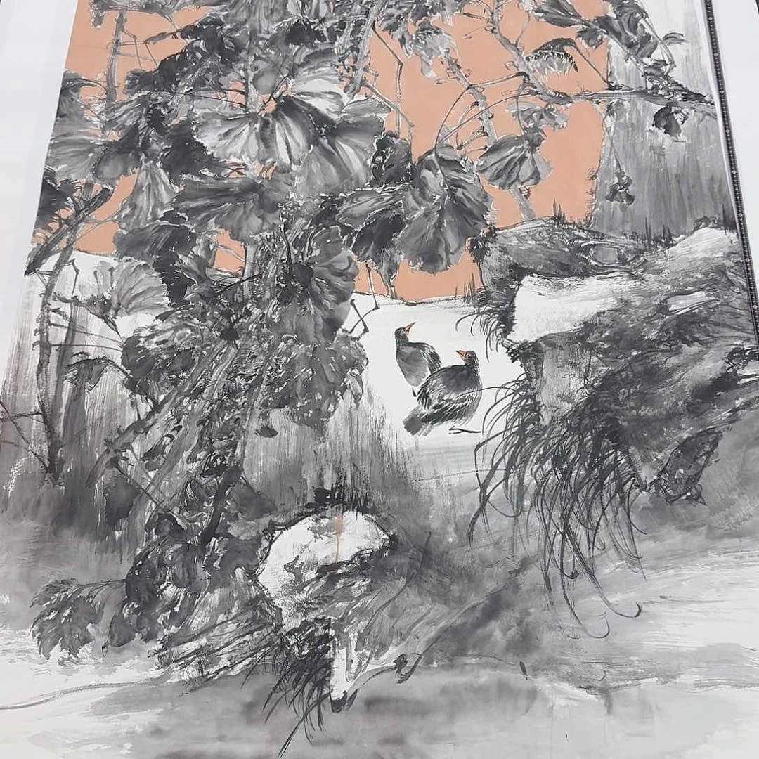 国画多次参加国内外大型展览