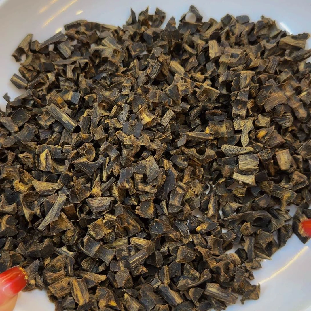 沉香沉香碎屑蓝香品种沉水醇化料米粒100g