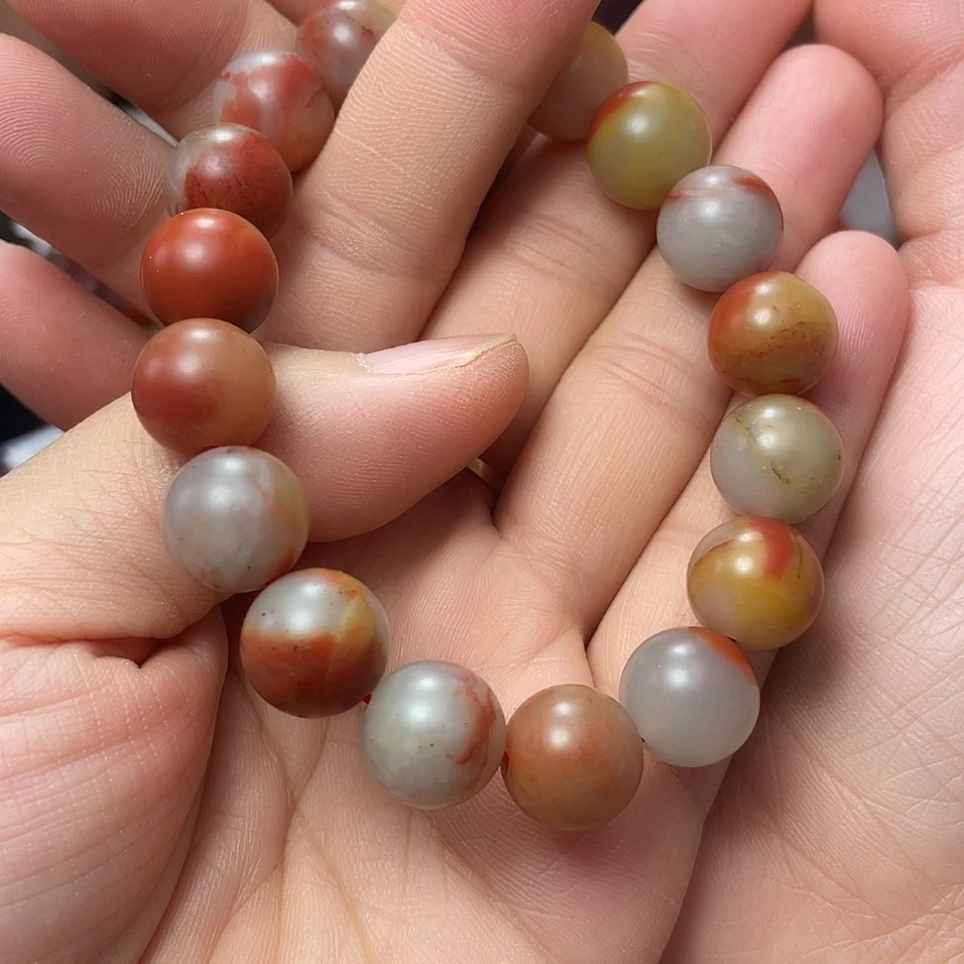 未镶嵌手串南红玛瑙11-12多样性发1