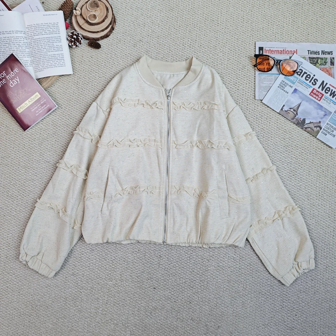 2025春季新款时尚百搭纯色长袖外套9905