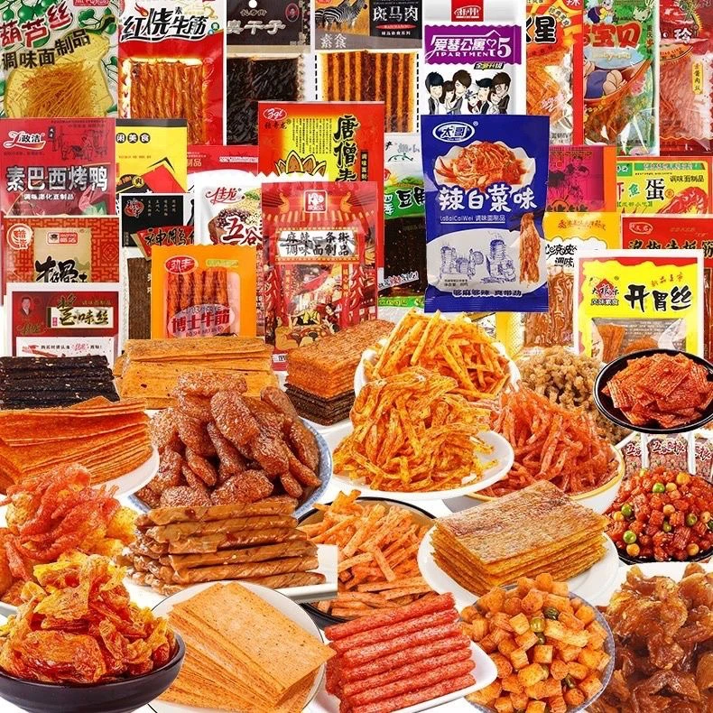 【不连麦链接】8090后怀旧零食大礼包小时候辣条怀旧经典宿舍零食
