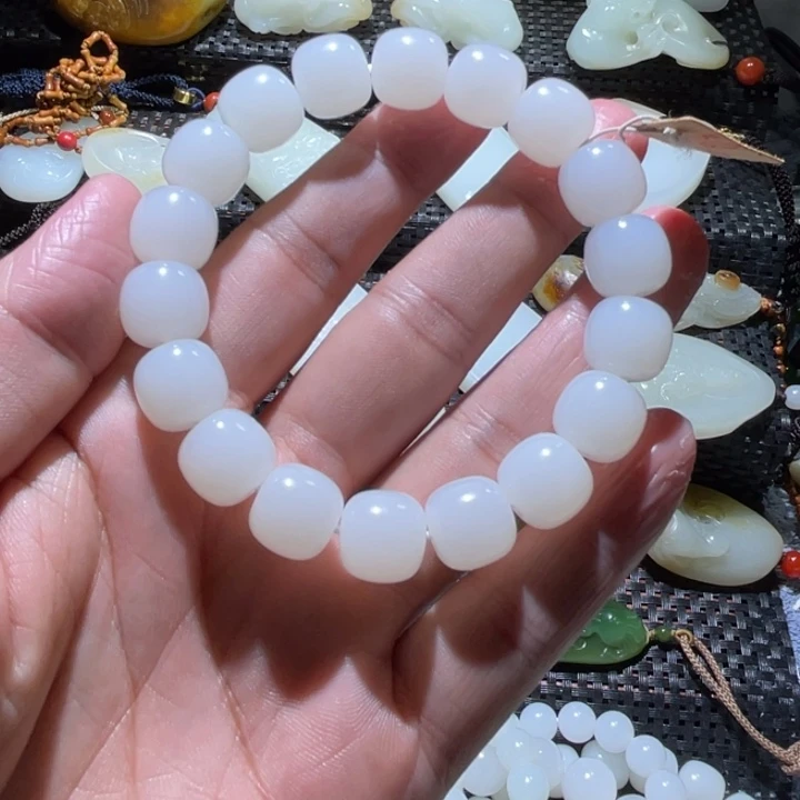 自***息和田玉未镶嵌吊坠(不含链)
