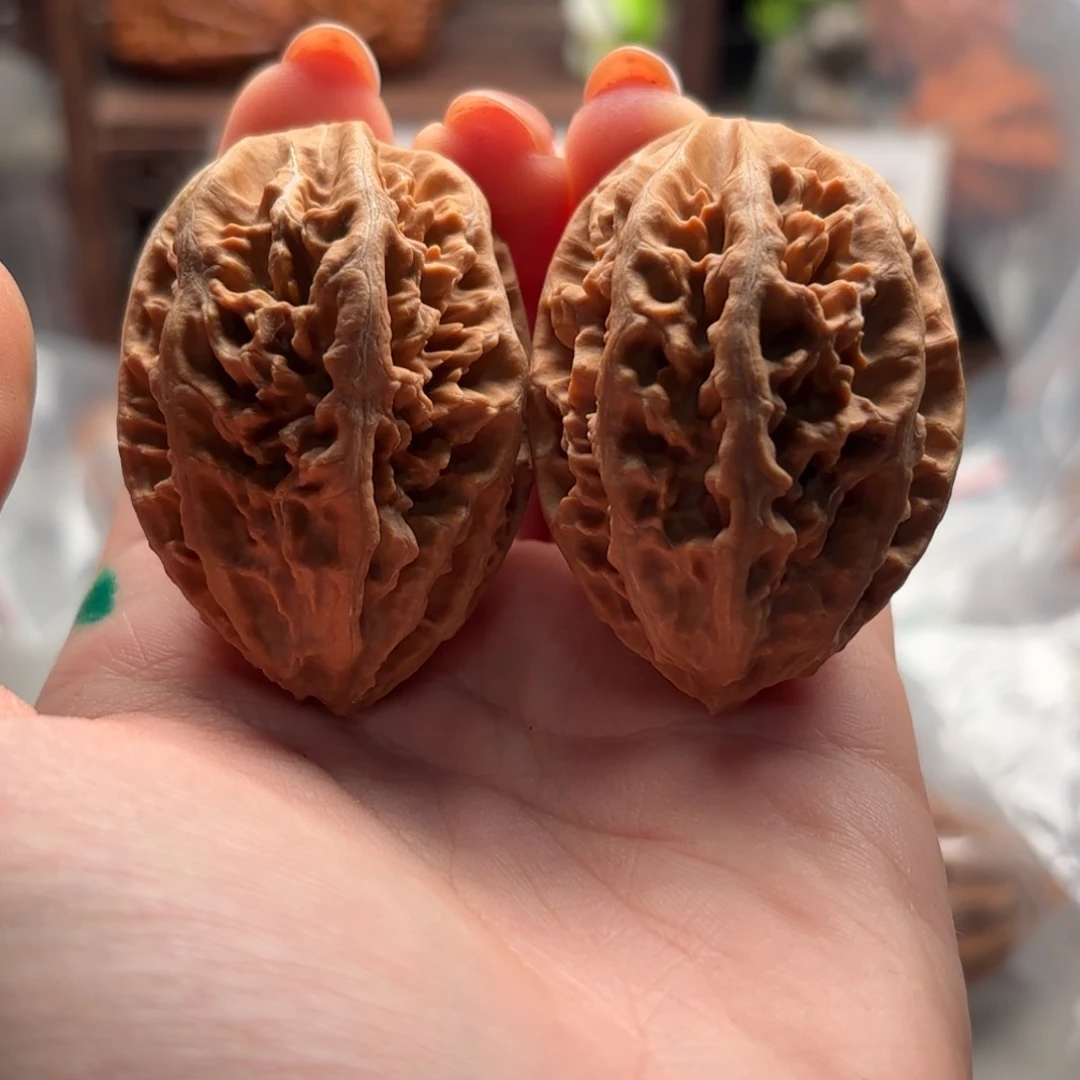 把件桃核小娃娃磕70