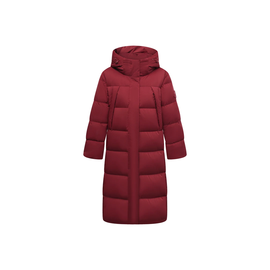 TFK/2025年新款女士中长款厚款秋冬保暖羽绒服 MHD3077