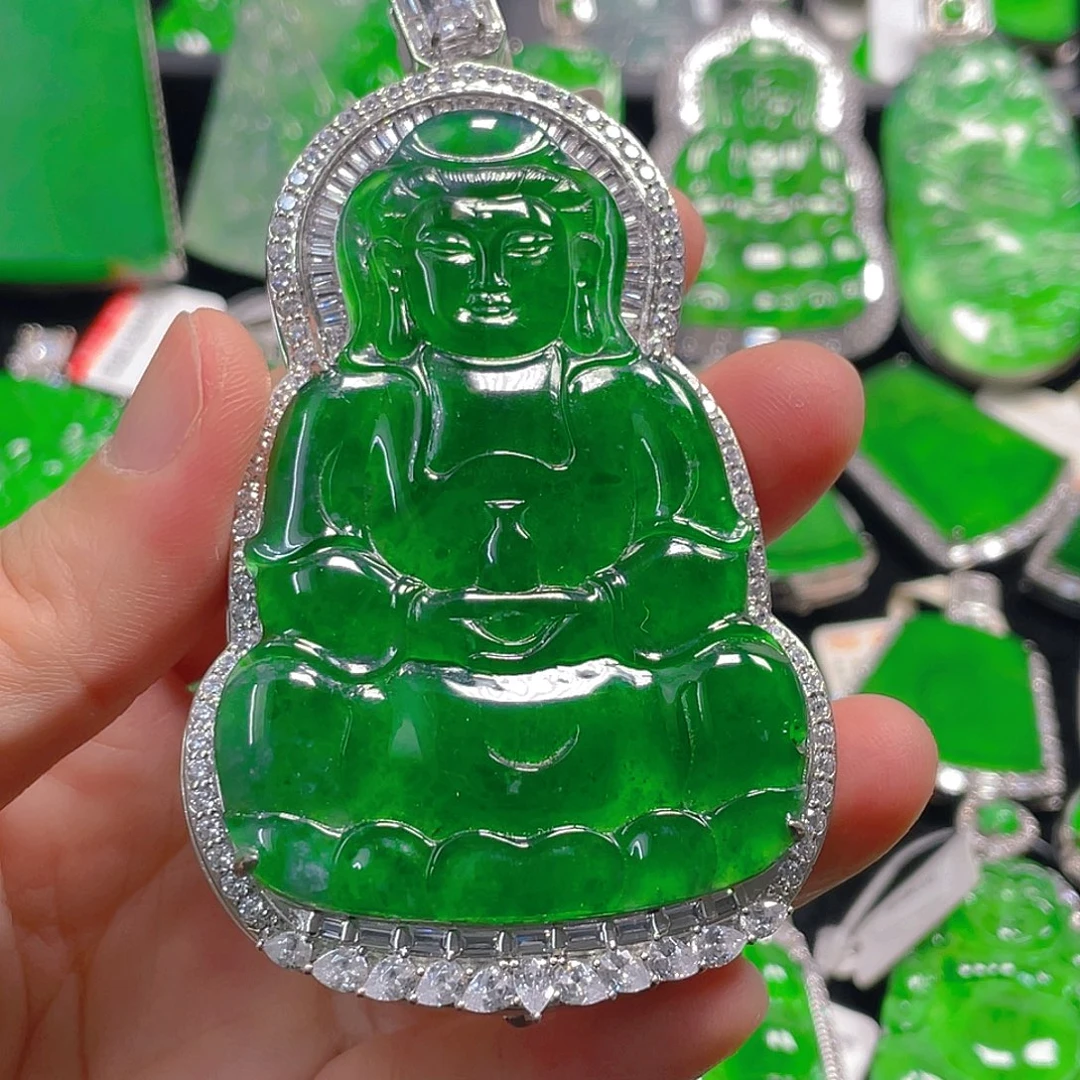 吊坠(不含链)未镶嵌翡翠