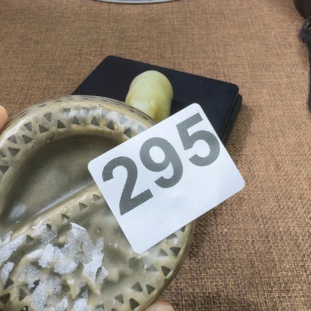 绿泥禾甜旧藏只玩真货