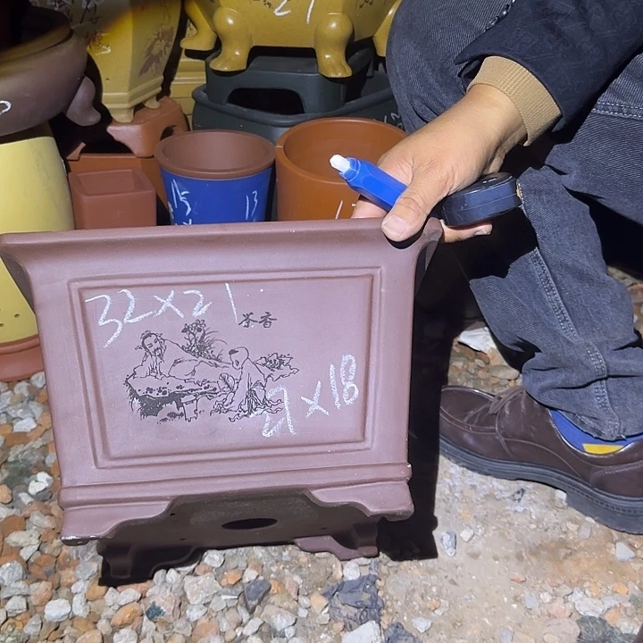 花盆紫砂紫砂花盆