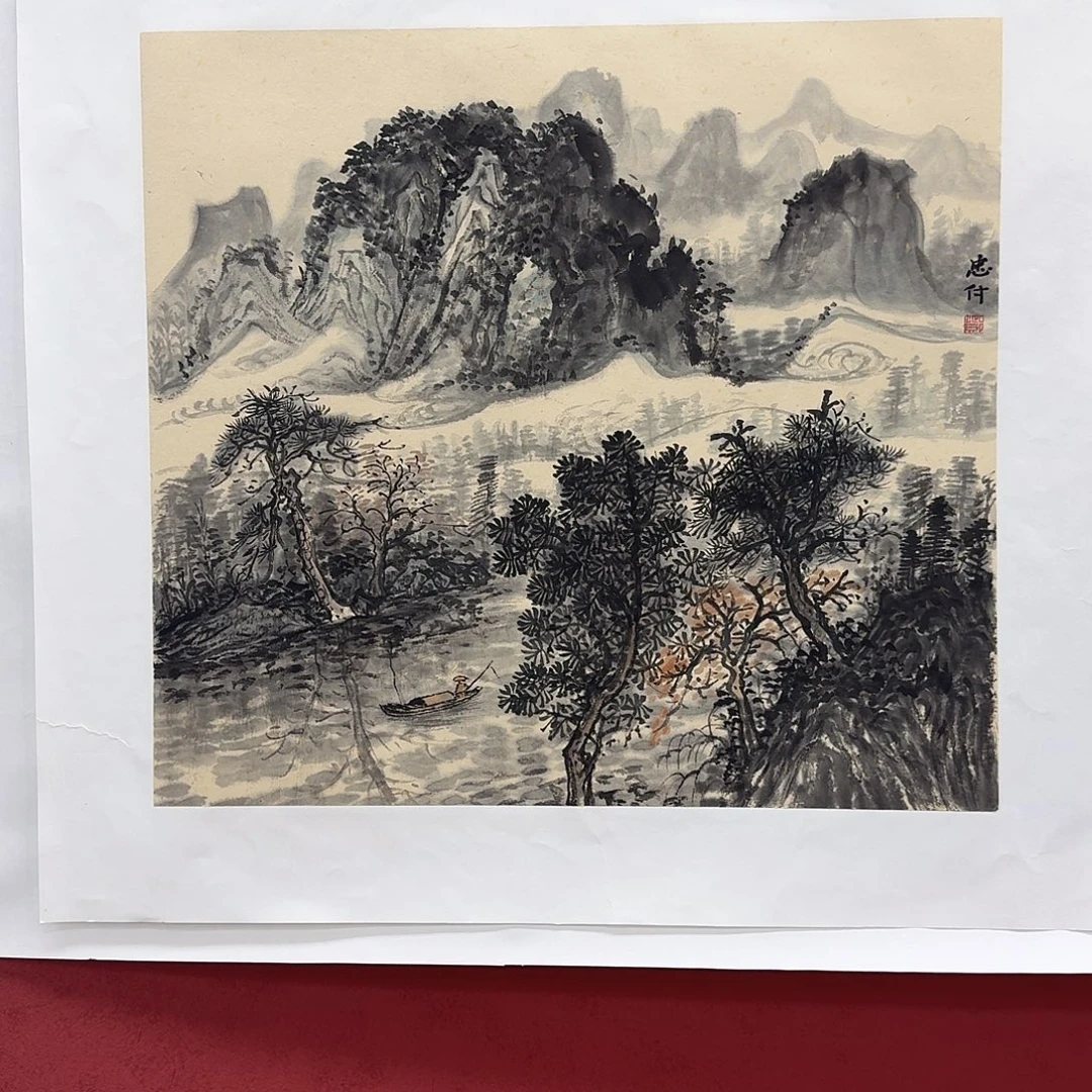 国画国画作品欣赏 45*48