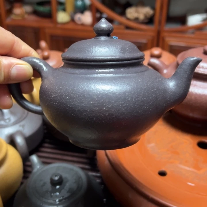 茶壶紫砂宜兴原矿天青