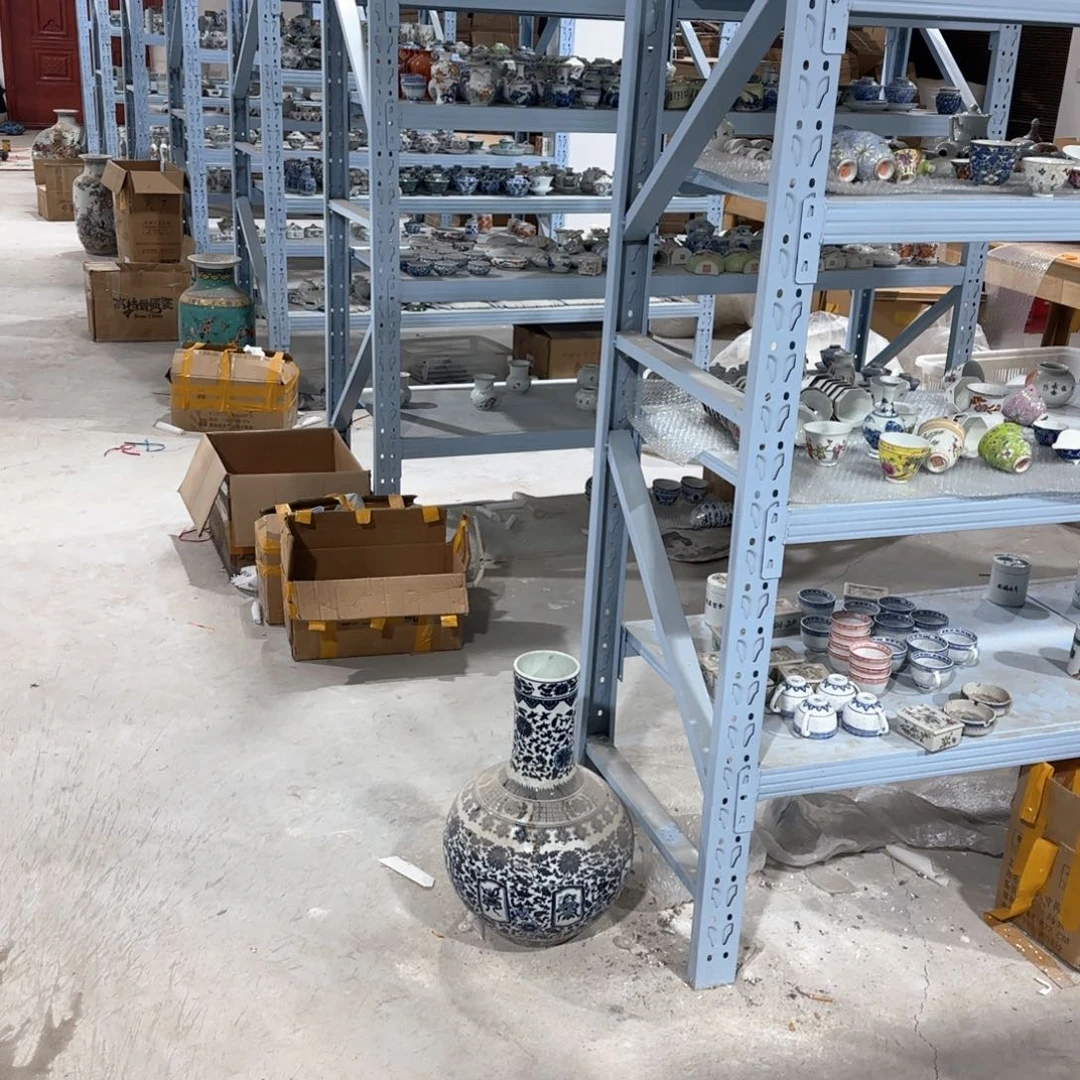 瓷片摆件手绘瓷器全部处理