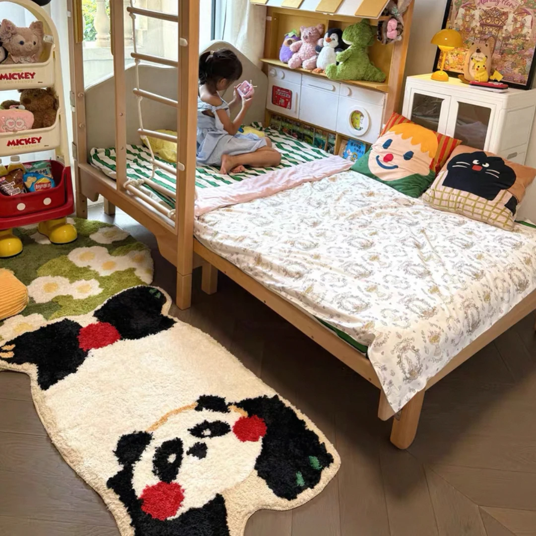 熊猫趴趴 60*120 儿童房卧室地毯