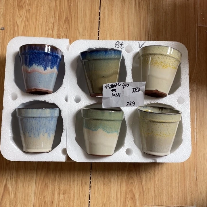 粗陶多肉花盆微瑕410