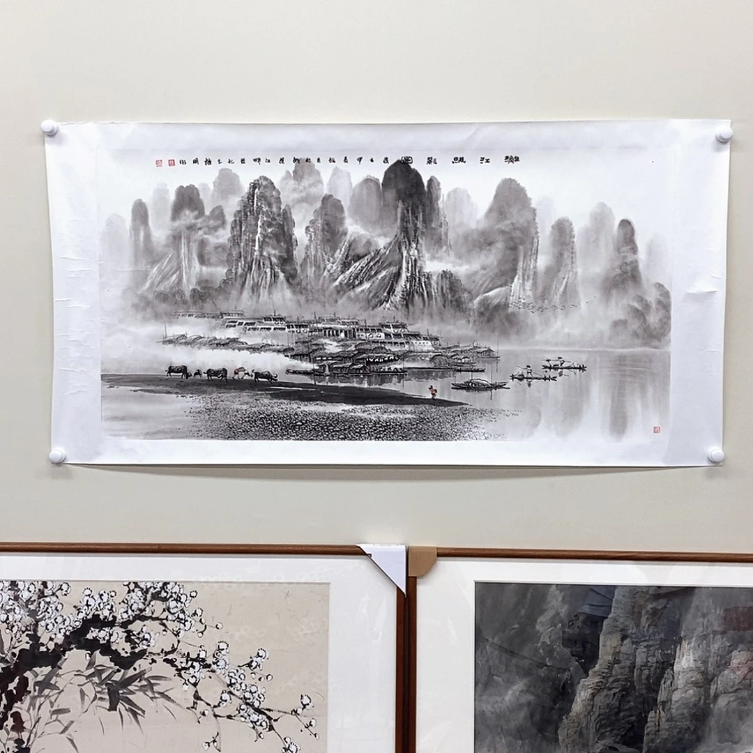F***9国画莫桂明四尺精品佳作