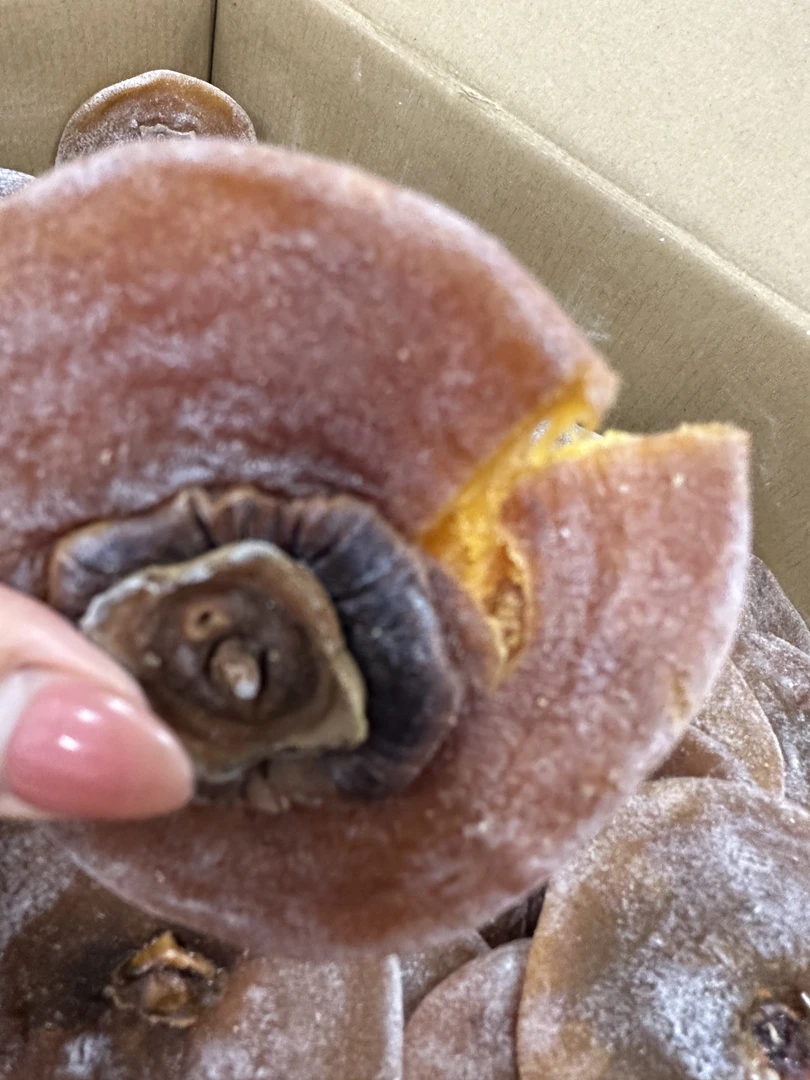 农家流心柿饼新鲜吊柿果干休闲小零食