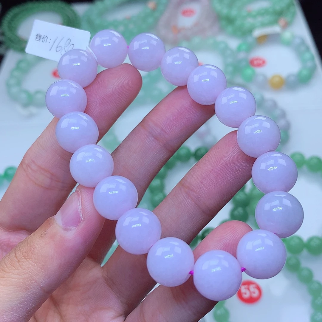 翡翠未镶嵌毛衣链