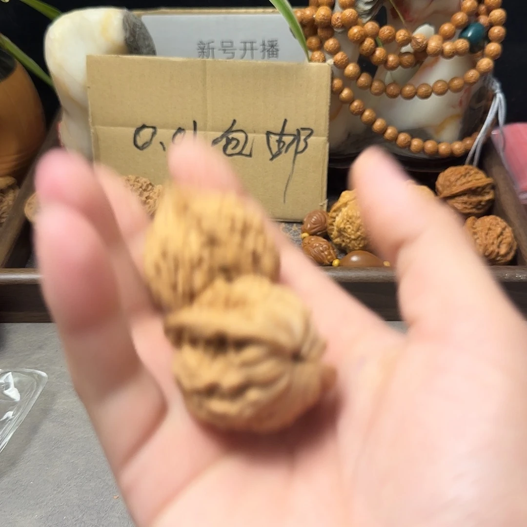 耐****吊坠文玩核桃小白鼠