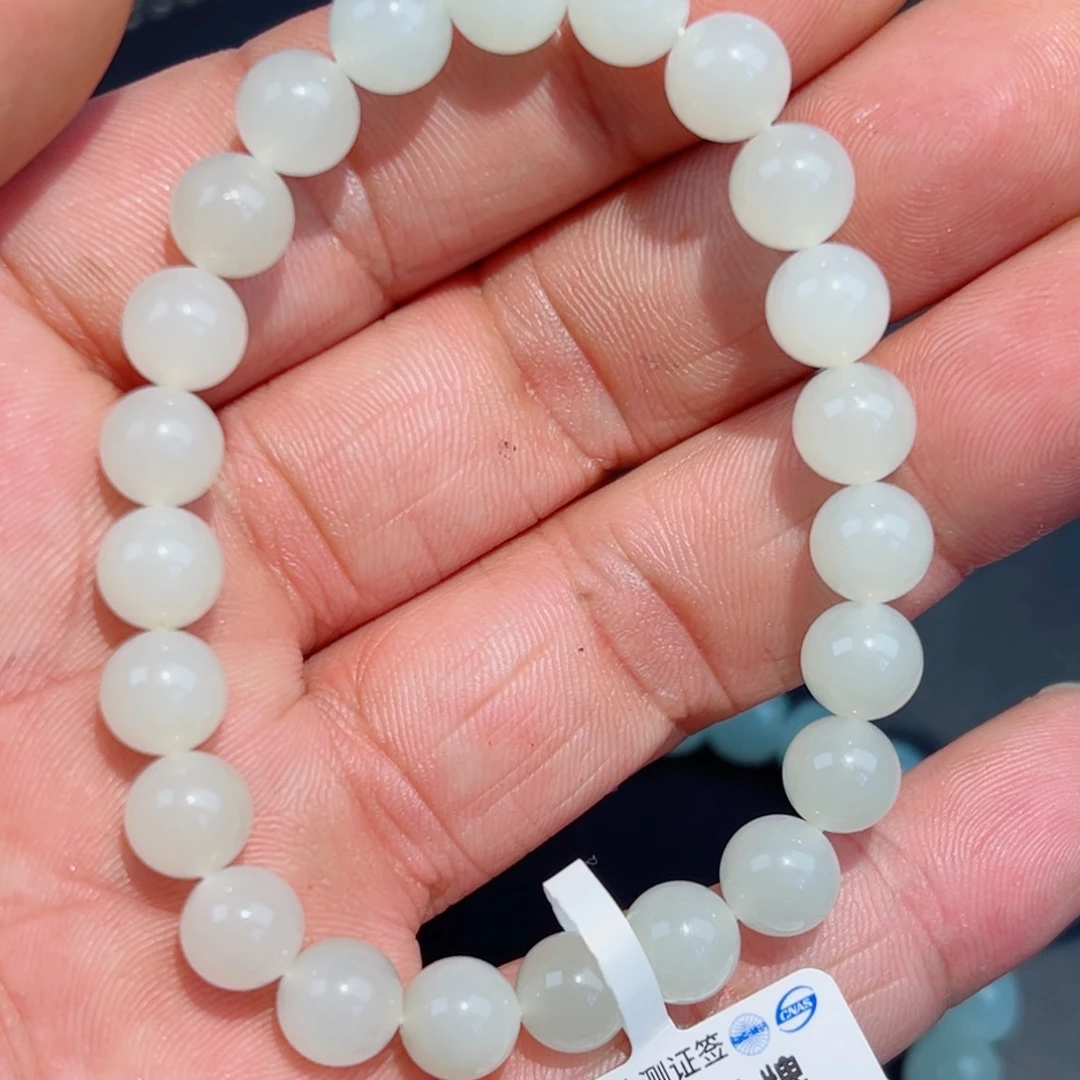 和田玉（白玉）未镶嵌套链多样性发其一