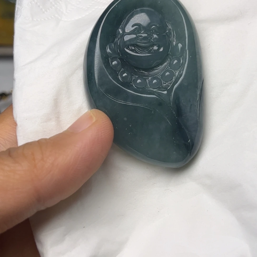 翡翠未镶嵌颈饰挂件