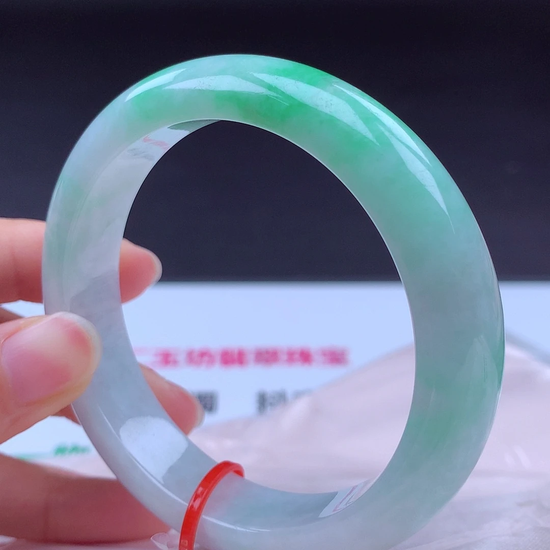 翡翠未镶嵌手镯手镯001214