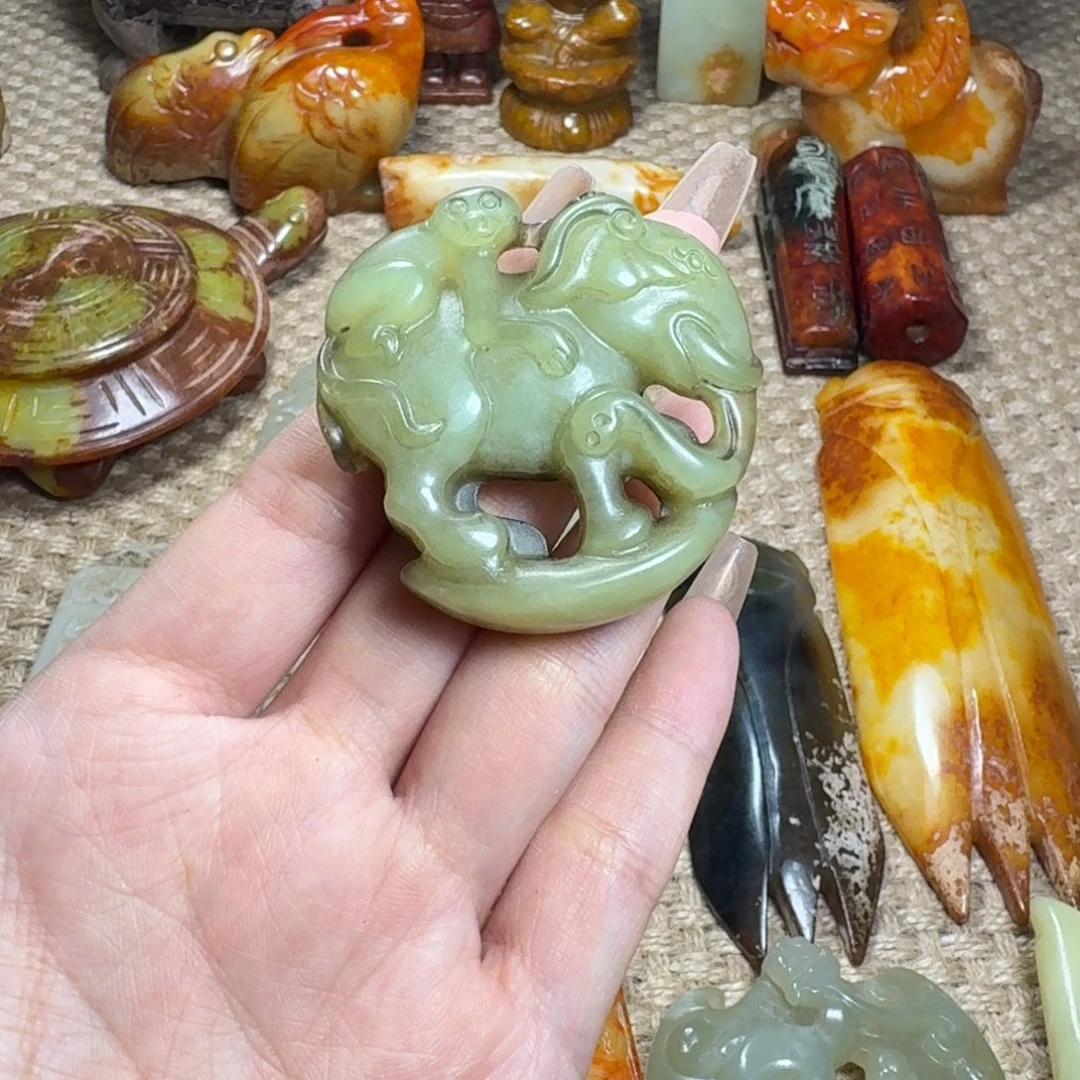 吊坠白玉菩提挂件