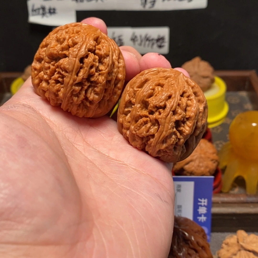 吊坠文玩核桃粗筋44尺14