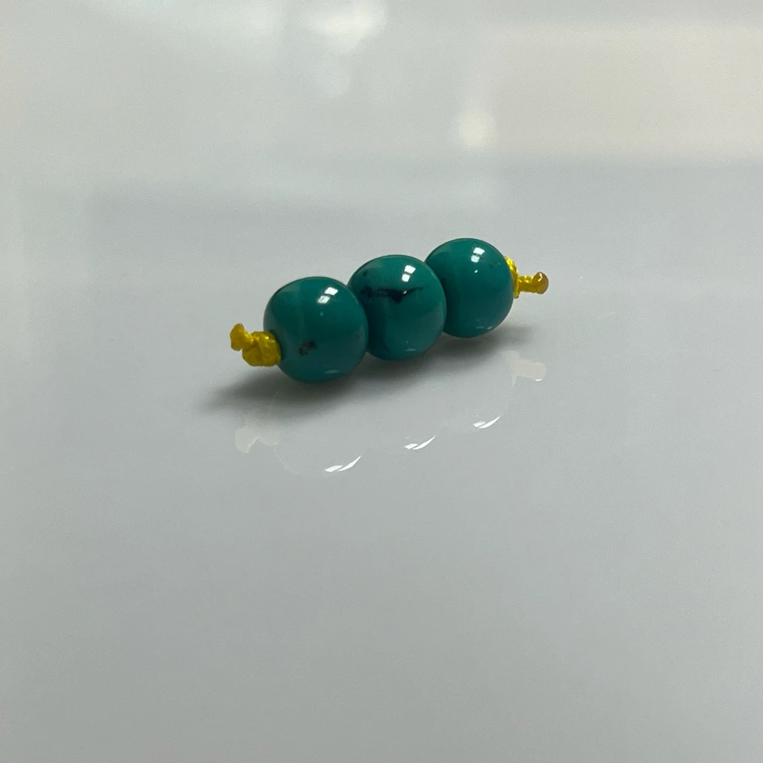 湖北原矿绿松石套珠珠宝店铺