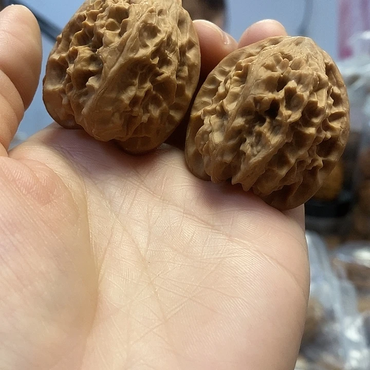 文玩核桃把件38野牛小众