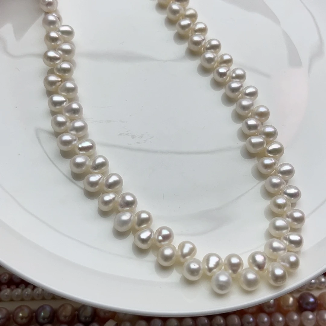 未镶嵌颈饰淡水珍珠