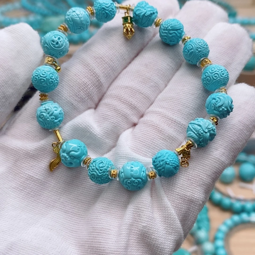 绿松石未镶嵌珠宝奇石