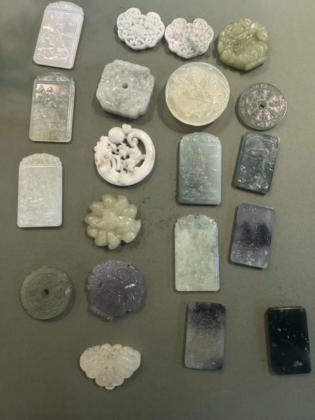 各种岫玉小杂坠（随机发货）