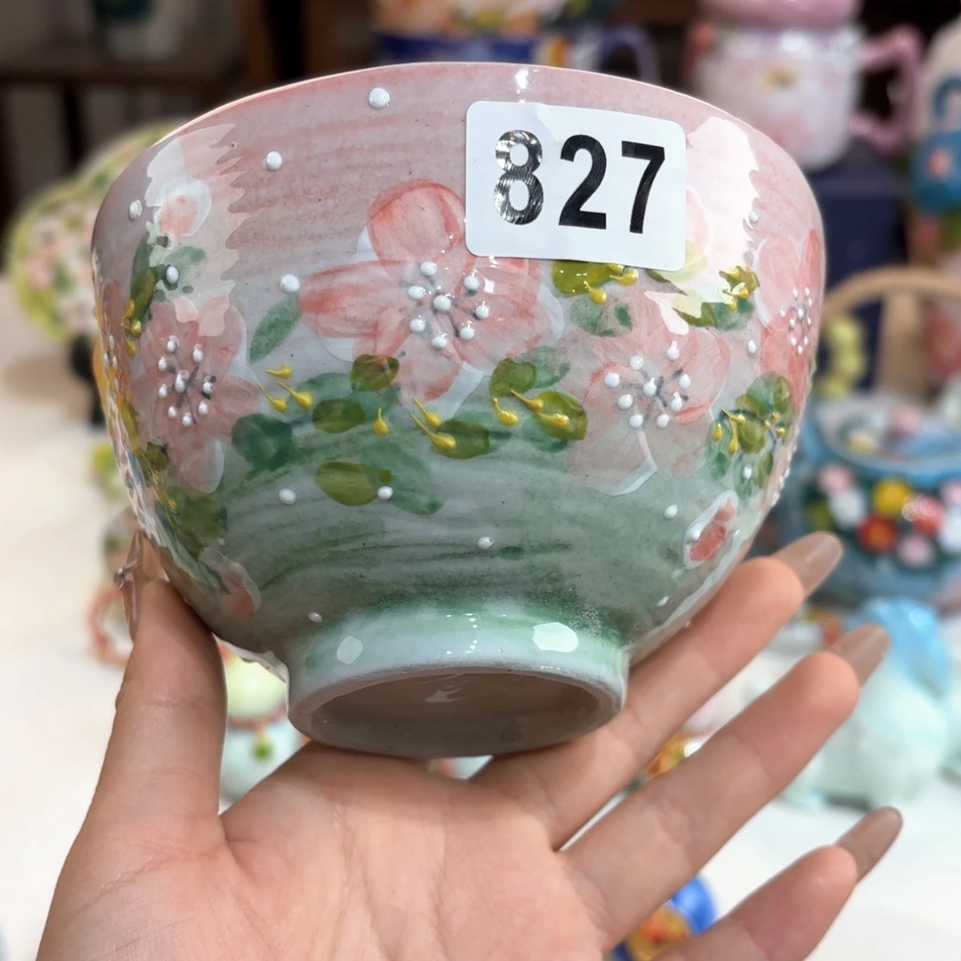 景德镇手绘高温釉下彩陶瓷茶具