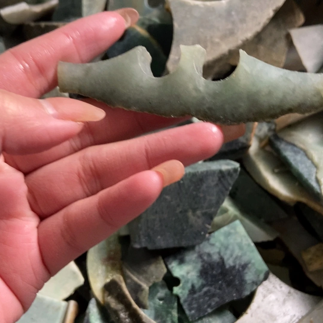 翡翠未镶嵌挂件天然翡翠