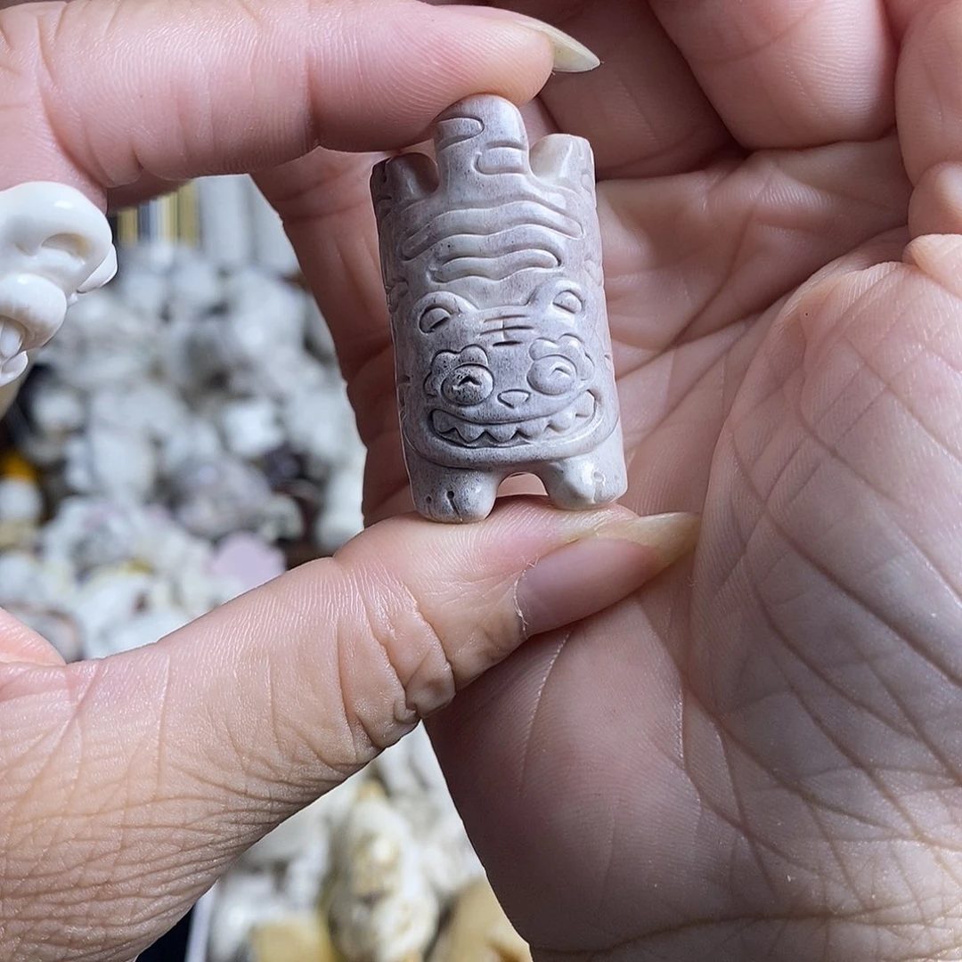 鹿骨把件7号小老虎骨笛