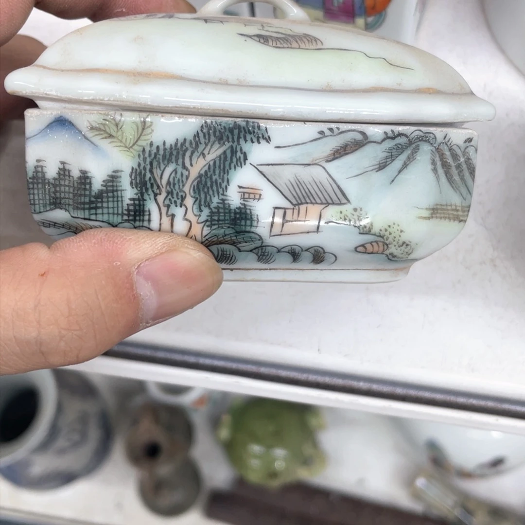 摆件手绘陶瓷作品欣赏