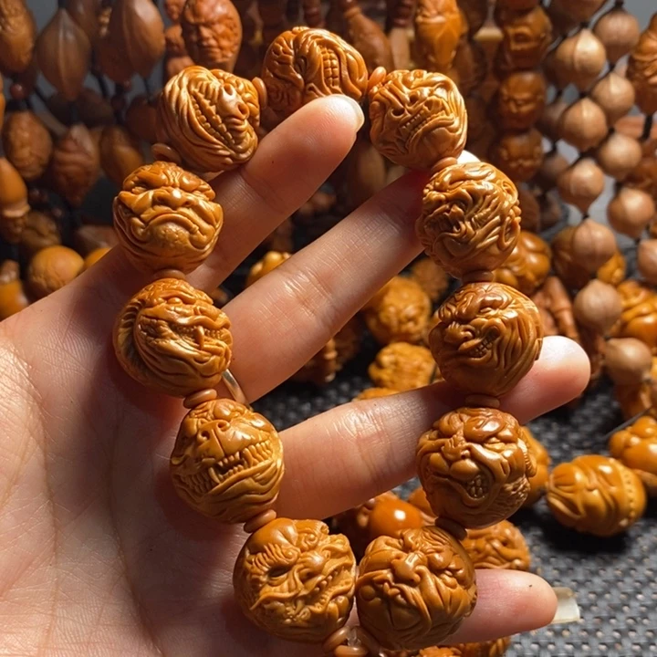 吊坠橄榄核生肖恶僧