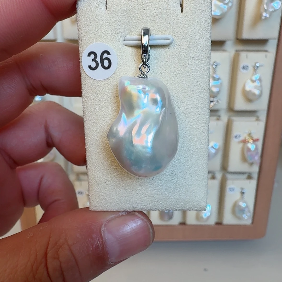 淡水珍珠颈饰合金