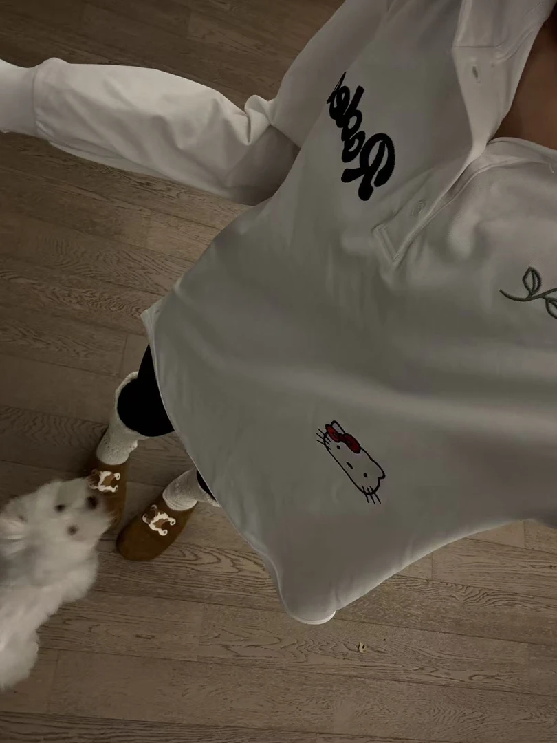 【连帽字母kt长袖】长袖休闲百搭大码时尚宽松潮流