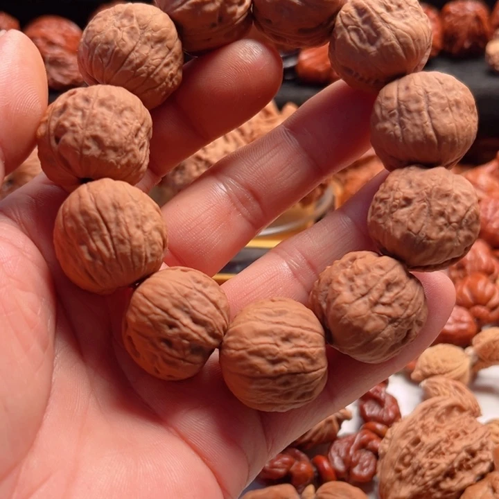 文玩核桃手串独家野生寿星元宝