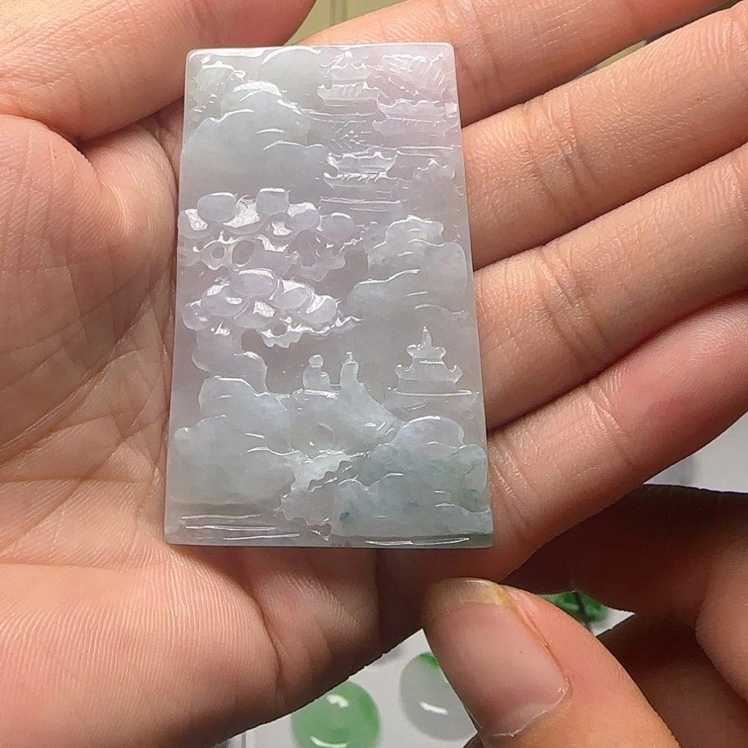 翡翠未镶嵌颈饰天然翡翠