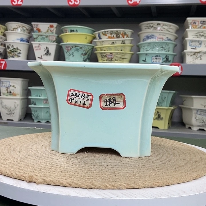 紫砂紫砂花盆0883